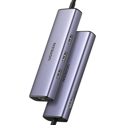 UGREEN CM512 USB-C Docking Station with 4K HDMI, Gigabit Ethernet, USB 3.0 ports and 100W Power Delivery charging