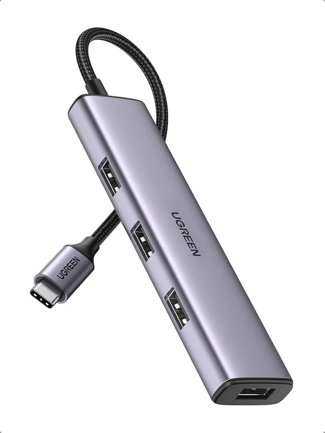 UGREEN USB Type-C to USB 3.0 Hub 4 Ports compact multiport adapter for USB-C laptops and tablets