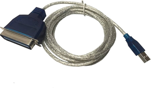 USB to Parallel DB25 Printer Cable