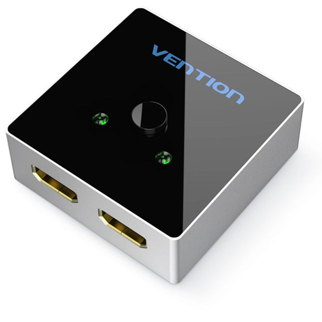 Vention 2 - Port HDMI Bi - Direction Switcher Silver - Brainy