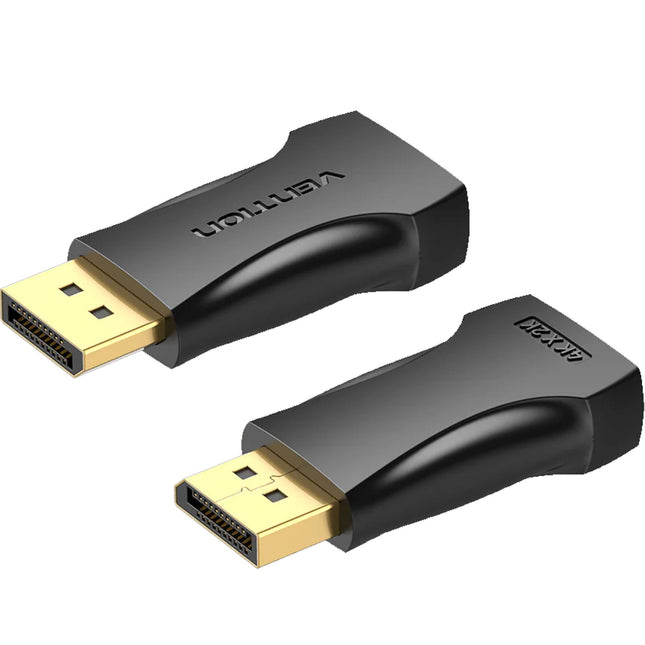 Vention DisplayPort Male to HDMI Female Adapter Black - Brainy