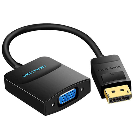 Vention DisplayPort to VGA Converter 0.15M Black - Brainy