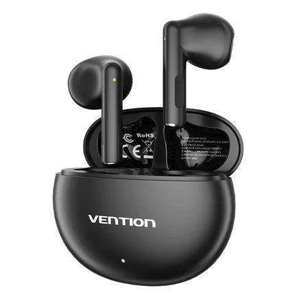 Vention Elf E06 Wireless Earbuds - Black - Brainy