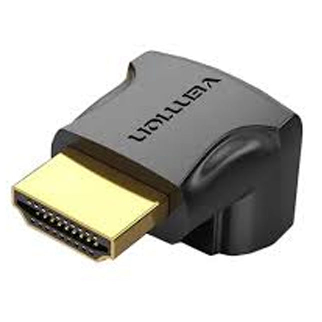 Vention HDMI 270 Degree Male to Female Adapter Black - Brainy