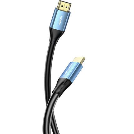 Vention HDMI Male to Male 4K HD Cable Aluminum Alloy Type 10M Blue - Brainy