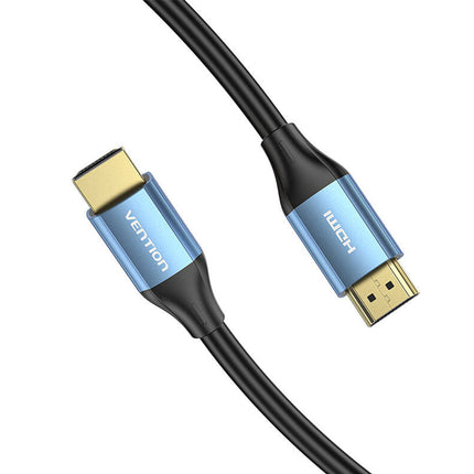Vention HDMI Male to Male 4K HD Cable Aluminum Alloy Type 1.5M Blue - Brainy