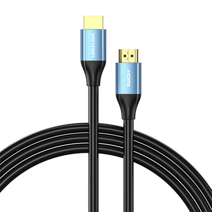 Vention HDMI Male to Male 4K HD Cable Aluminum Alloy Type 3M Blue - Brainy