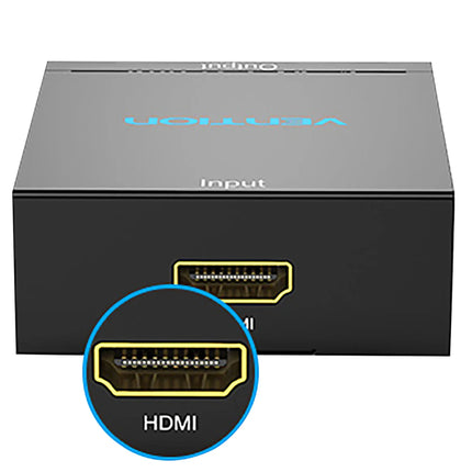 Vention HDMI to RCA Converter Black Metal Type - Brainy