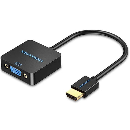 Vention HDMI to VGA Converter 0.15M Black - Brainy