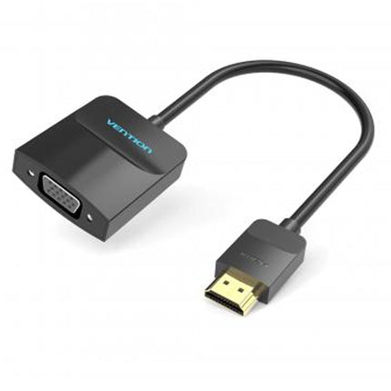 Vention HDMI to VGA Converter 0.15M Black - Brainy