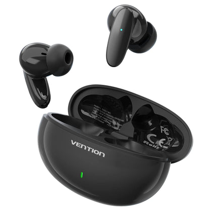 Vention HiFun True Wireless Bluetooth Earbuds - Black - Brainy