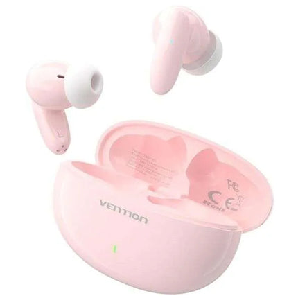 Vention HiFun True Wireless Bluetooth Earbuds - Pink - Brainy