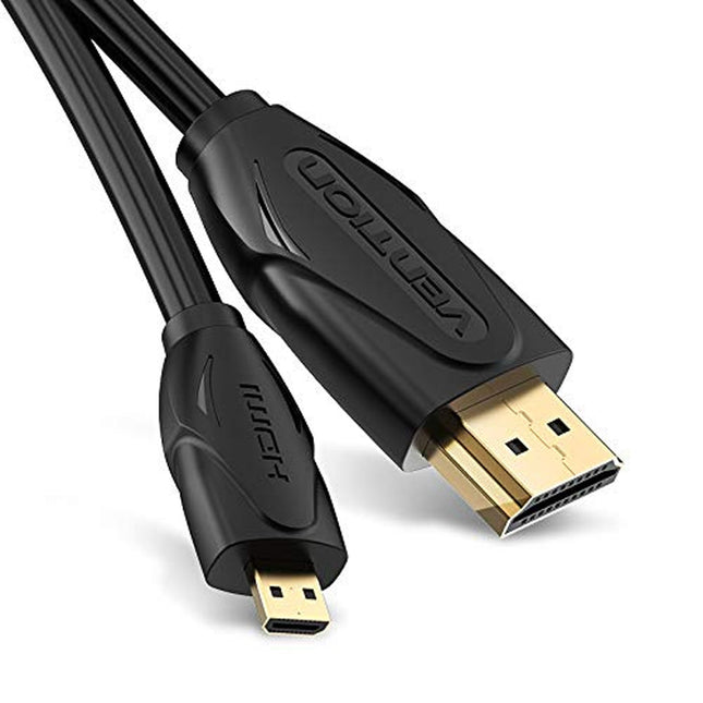 Vention Micro HDMI Cable 2M Black - Brainy