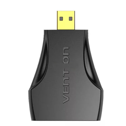 Vention Micro HDMI Male to HDMI Female Adapter Black - Brainy