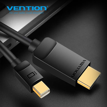 Vention Mini DisplayPort to HDMI Cable 1.5M Black - Brainy