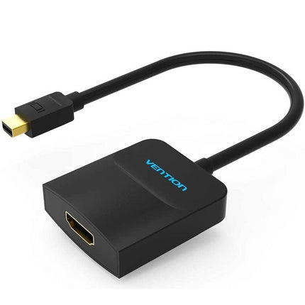 Vention Mini DisplayPort to HDMI Converter 0.15M Black - Brainy