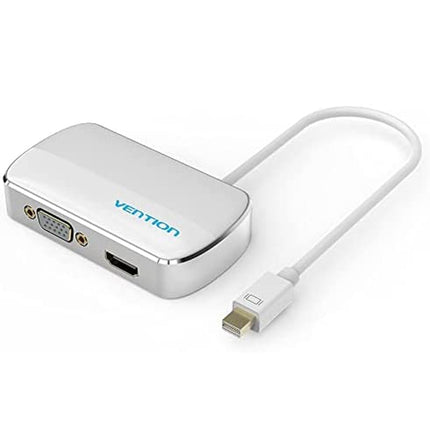 Vention MINI DisplayPort to HDMI/VGA Converter 0.15M White - Brainy