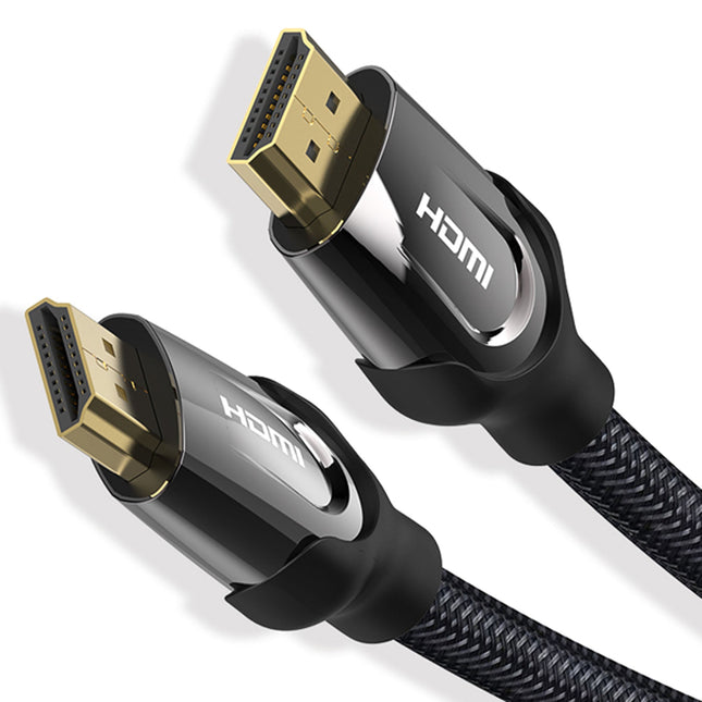 Vention Nylon Braided HDMI Cable 10M Black Metal Type - Brainy