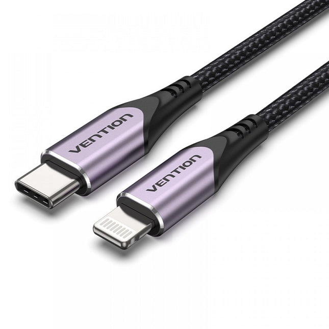 Vention USB 2.0 A Male to Lightning Male Cable - Brainy