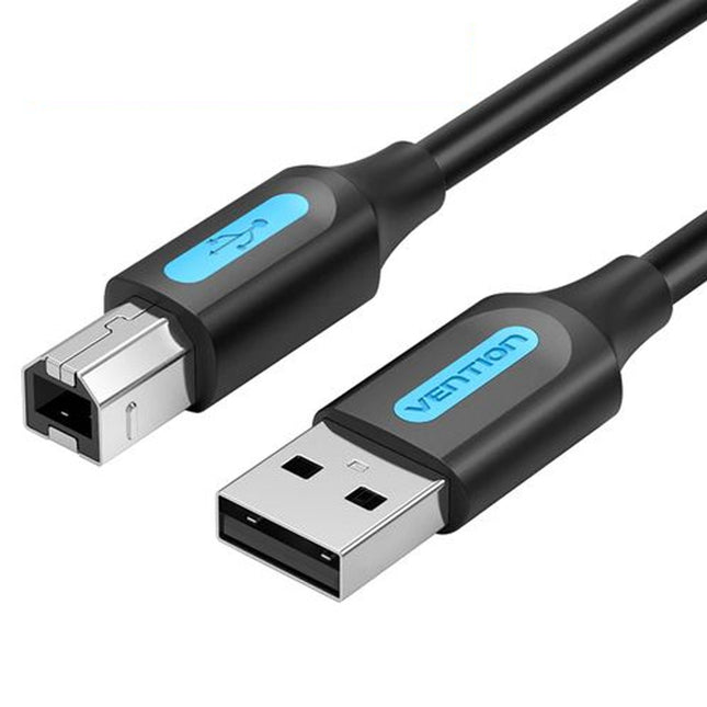 Vention USB 2.0 Printer Cable 1.5M Black - Brainy