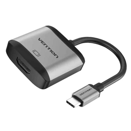 Vention USB - C to HDMI Converter Aluminum alloy Grey - 0.15M - Brainy