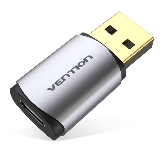 Vention USB to Type - C Sound Card Gray Metal Type - Brainy