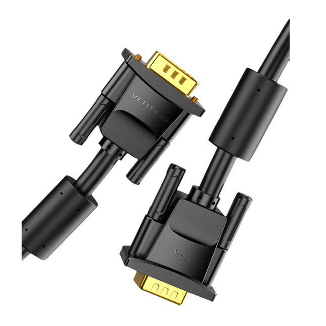 Vention VGA(3+9) Male to Male Cable 10M Black - Brainy