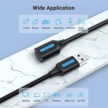 Vention USB extender 3-meter PVC