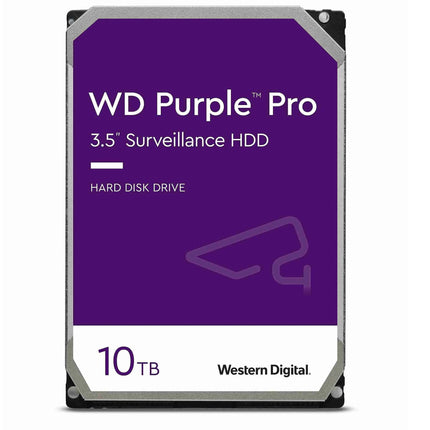WD Purple Pro Surveillance Hard Drive 10TB, 512MB - WD101PURP - Brainy